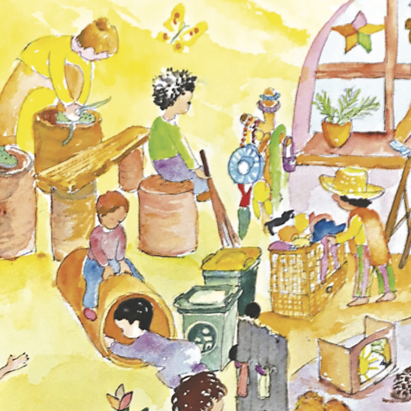 How do we create an integrated environment for the children?